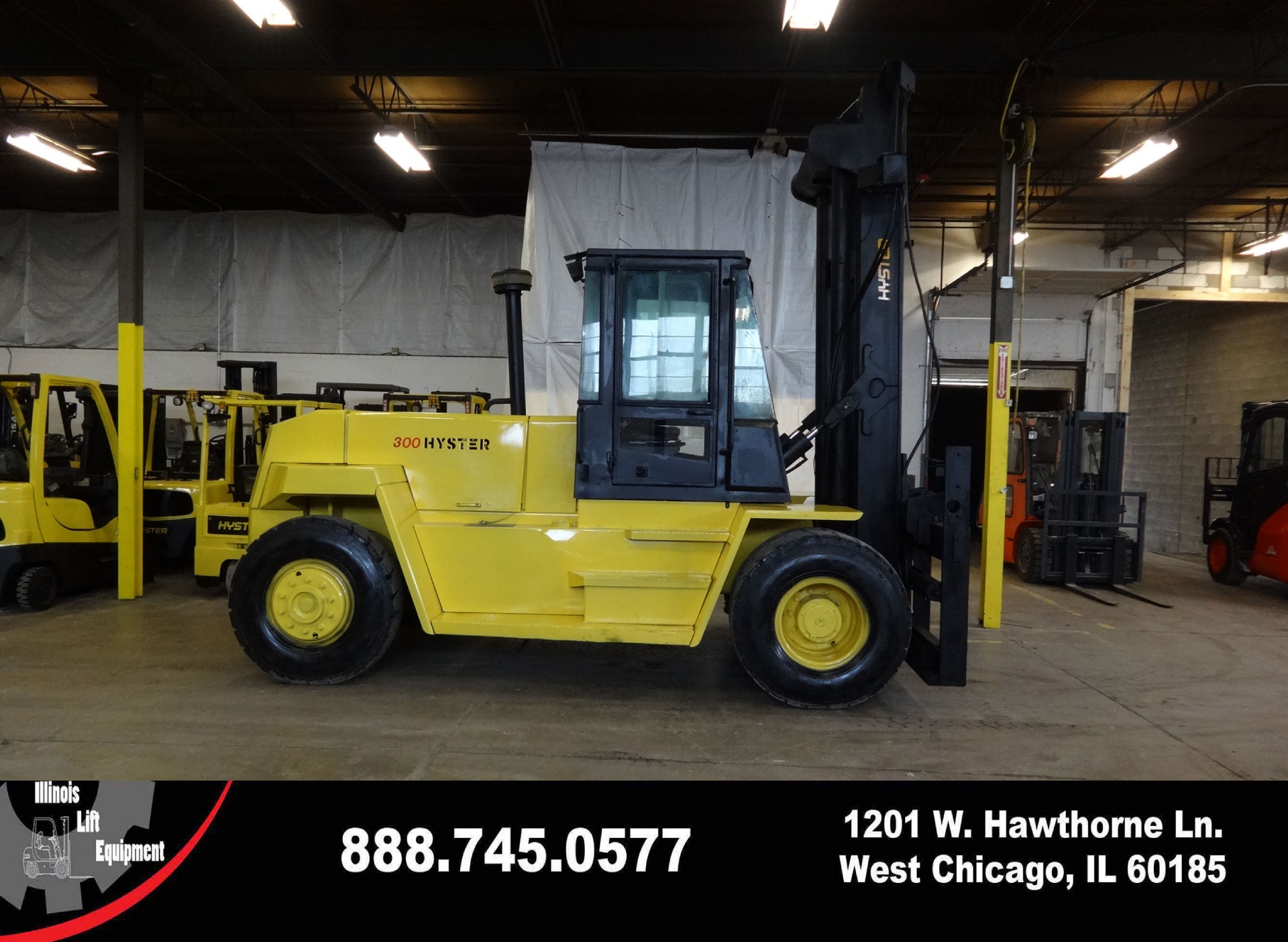 2001 Hyster H300XL Forklift on Sale in Alabama