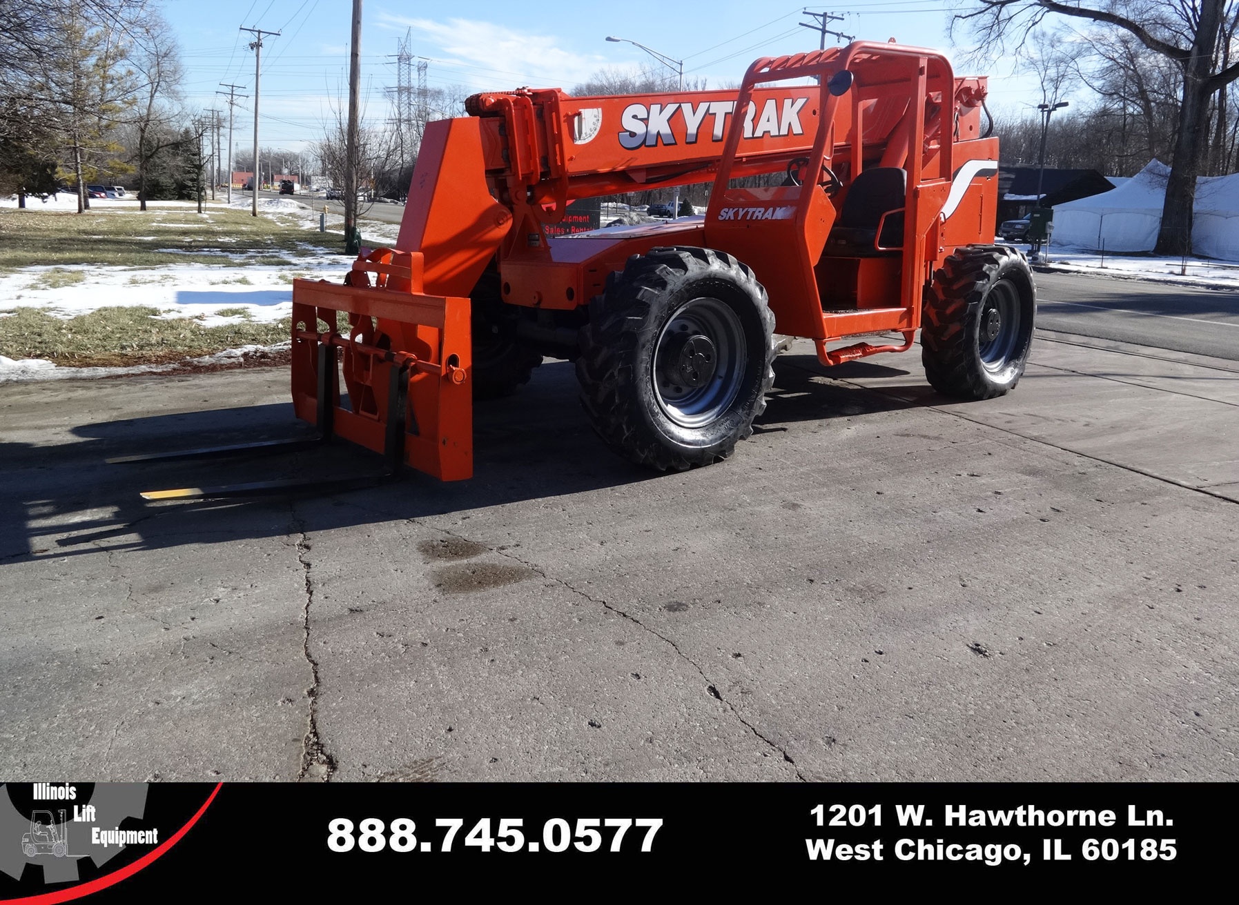 2002 SkyTrak 8042 telehandler on sale in Alabama