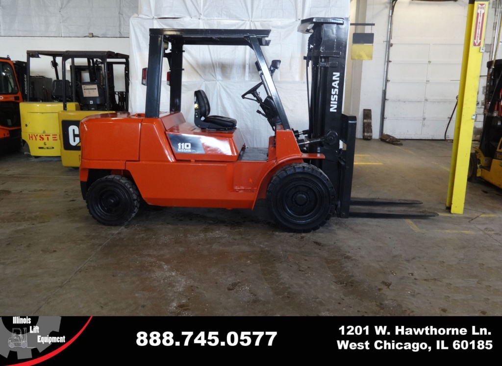 2008 Nissan JDP110 forklift on sale in Alabama