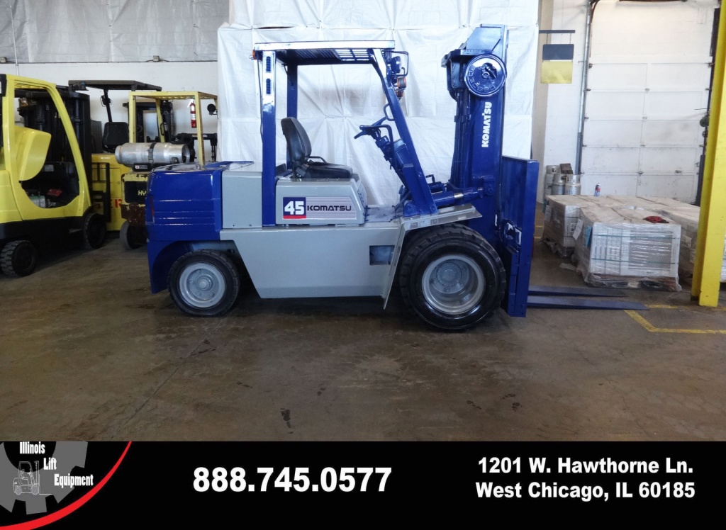 2000 Komatsu FD45T-5 Forklift on Sale in Alabama