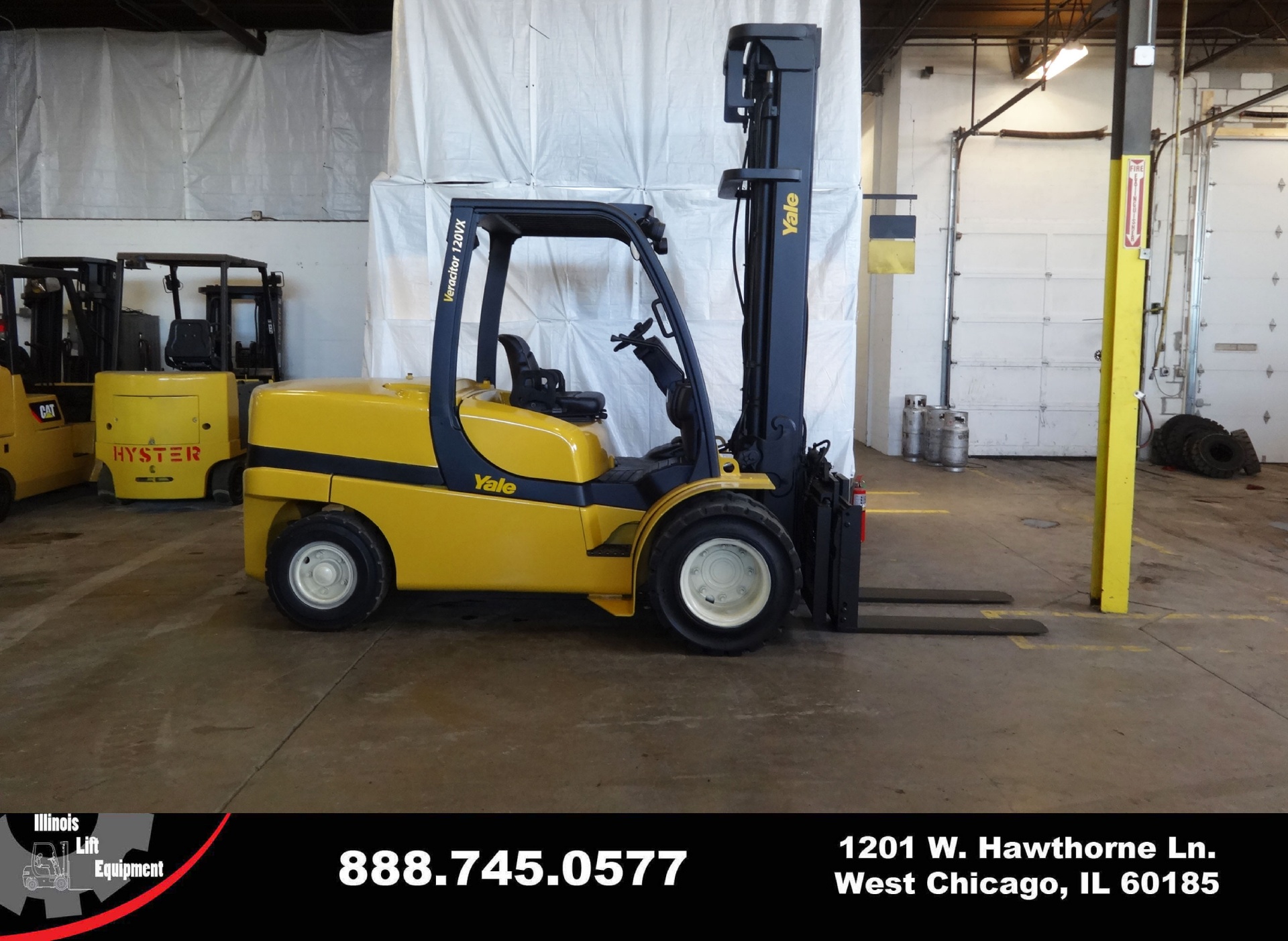 2006 Yale GDP120VX Forklift on Sale in Alabama