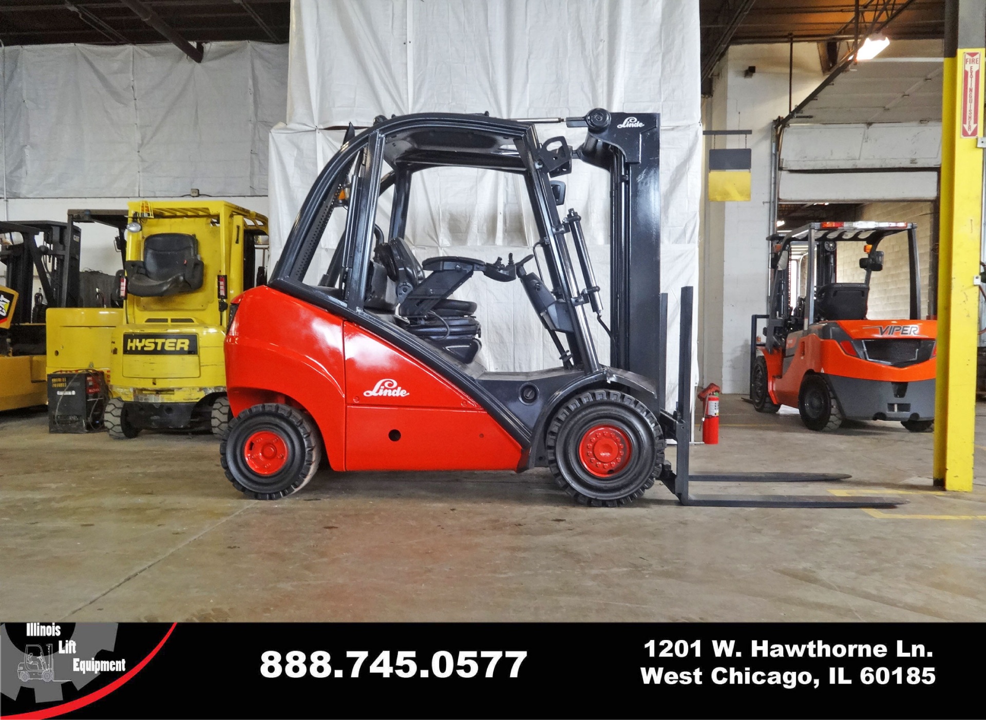 2006 Linde H25D Forklift on Sale in Alabama