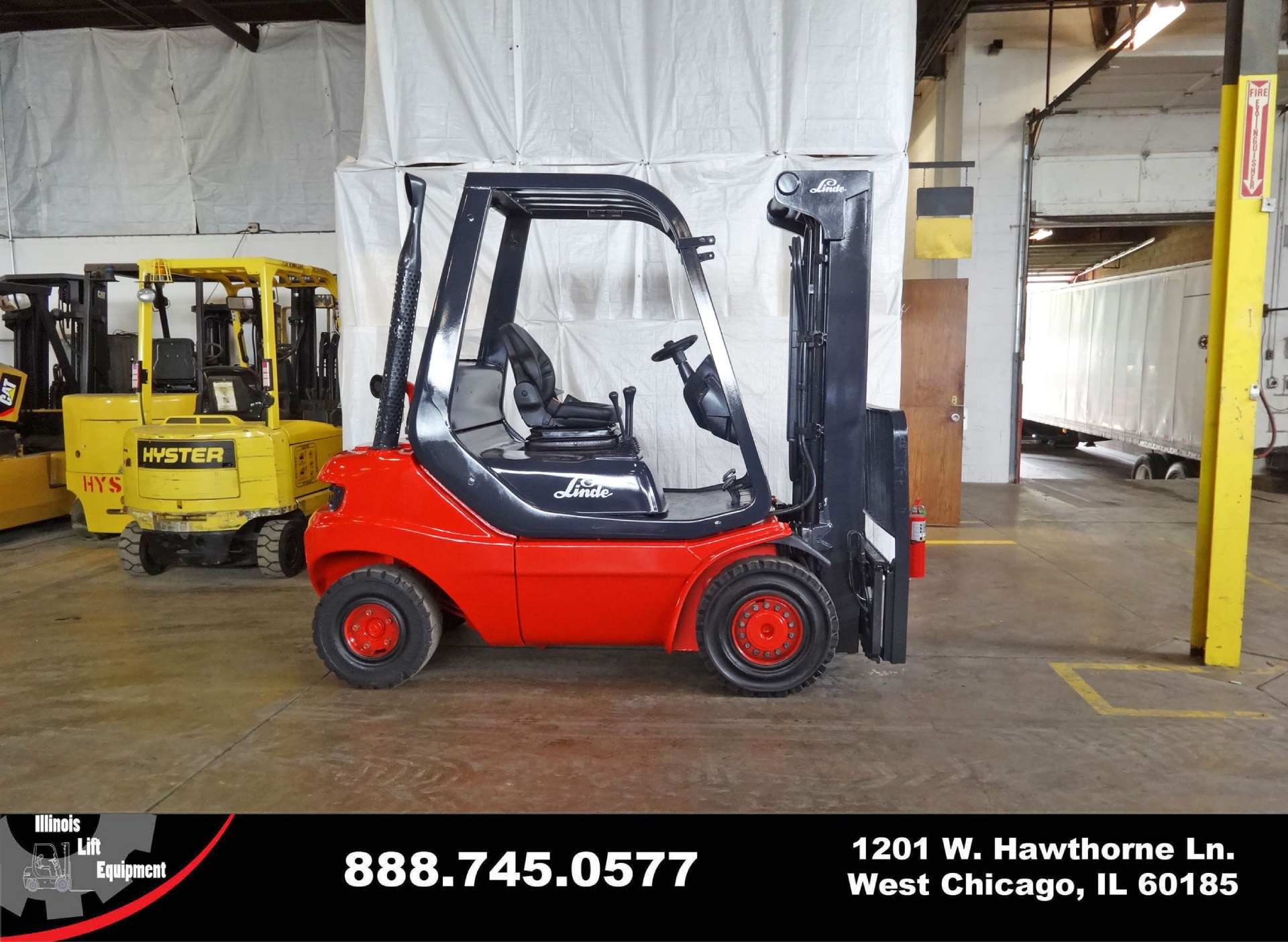 2002 Linde H25D Forklift on Sale in Alabama