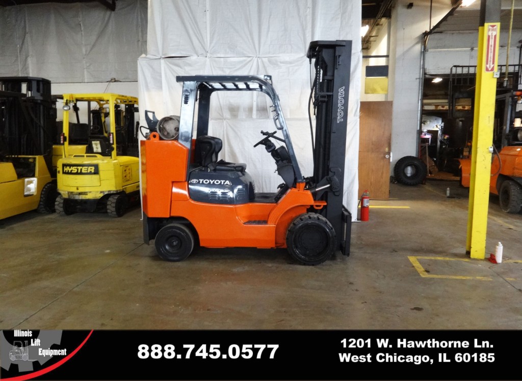  2005 Toyota 7FGCU45-BCS Forklift on Sale in Alabama