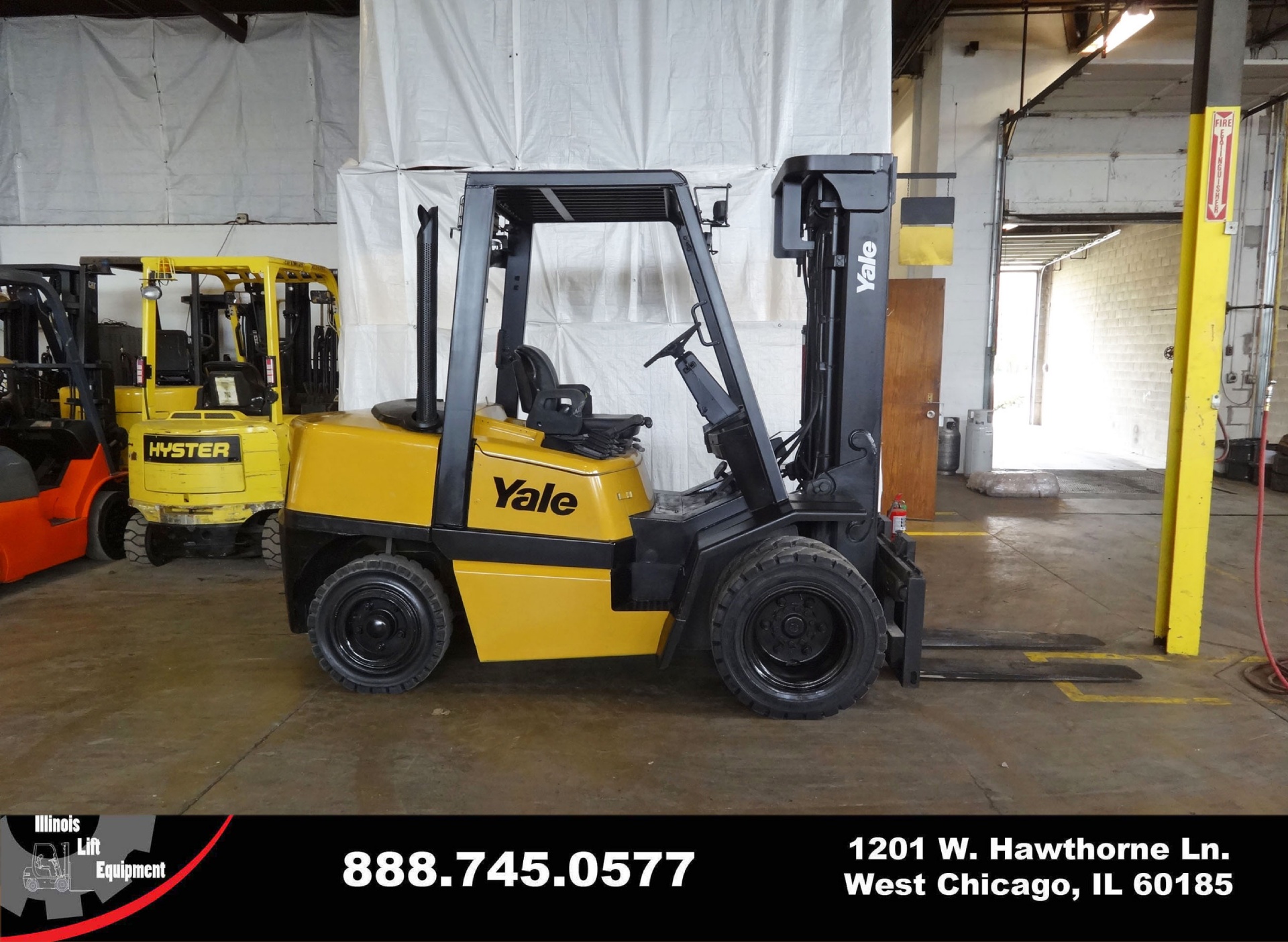 2005 Yale GDP090 Forklift on Sale in Alabama