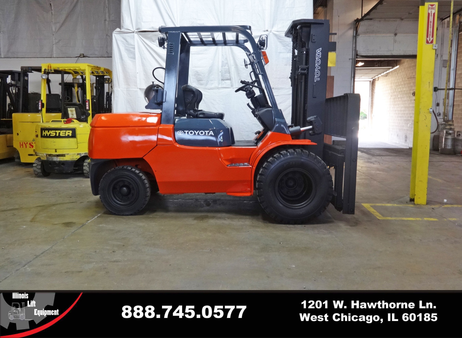 2002 Toyota 7FGAU50 Forklift On Sale in Alabama