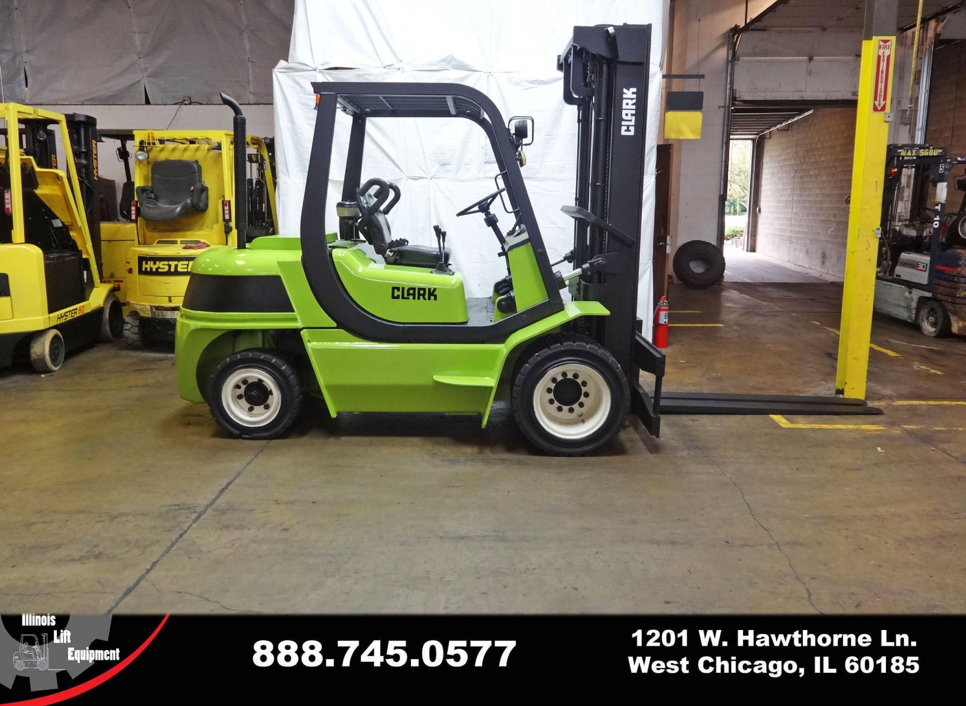 2003 Clark CMP50S Forklift on Sale in Alabama