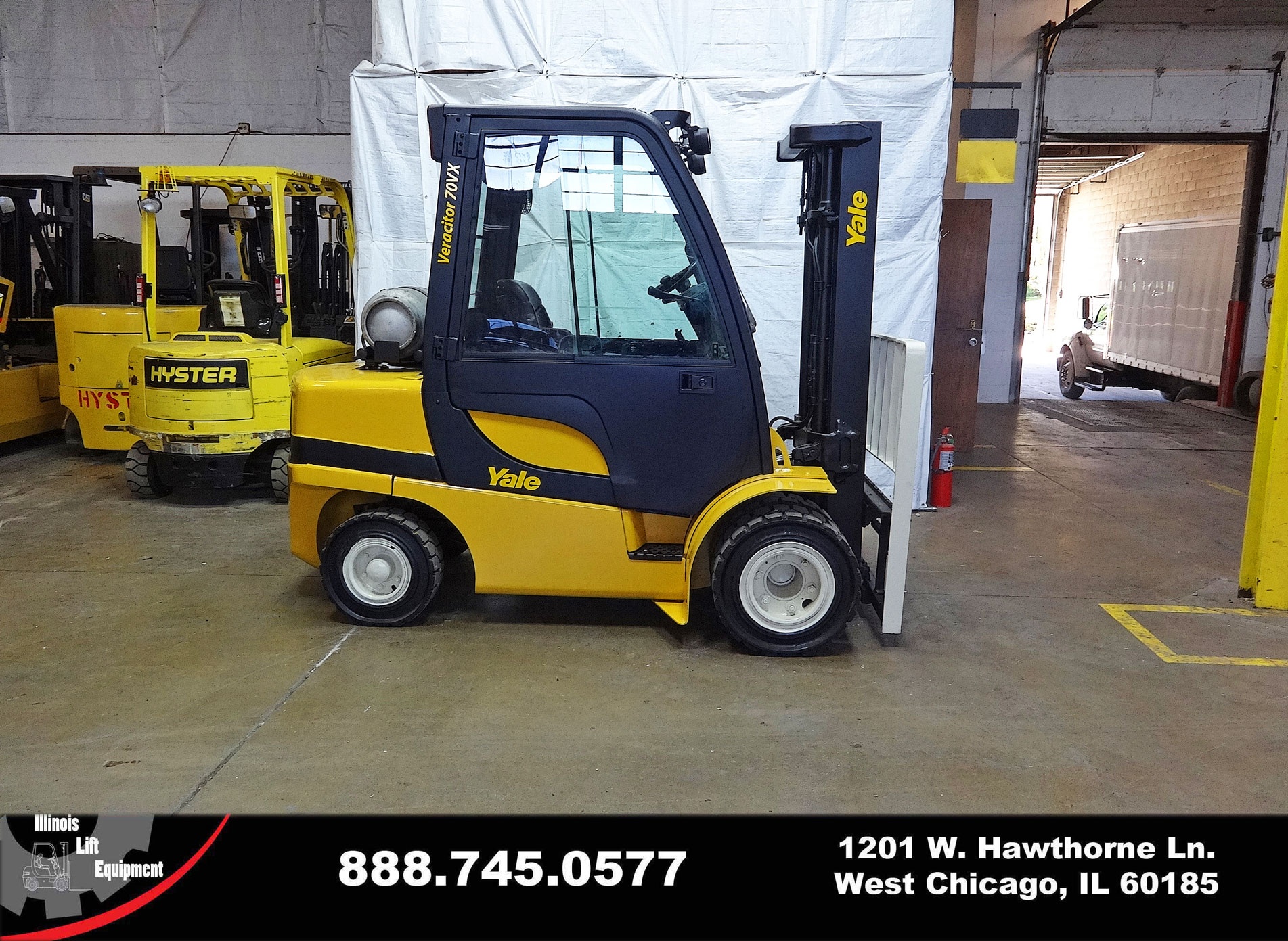 2008 Yale GLP070VX Forklift On Sale in Alabama