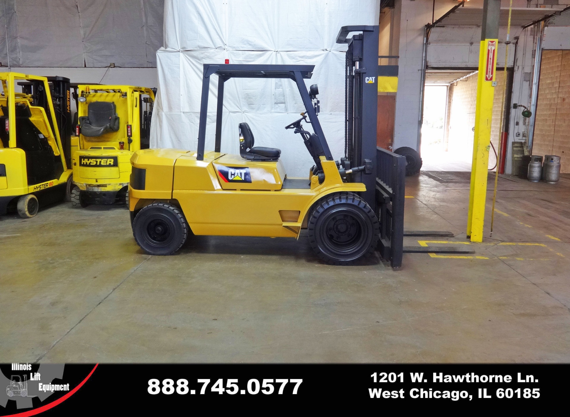 2000 Caterpillar DP45 Forklift On Sale in Alabama