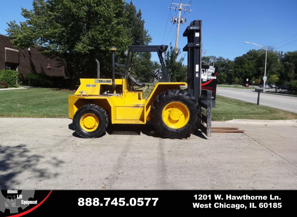 2000 Sellick SD80 Forklift on Sale in Alabama