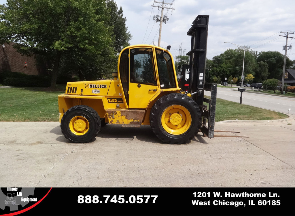 2005 Sellick SD100 PDS-4 Forklift on Sale in Alabama