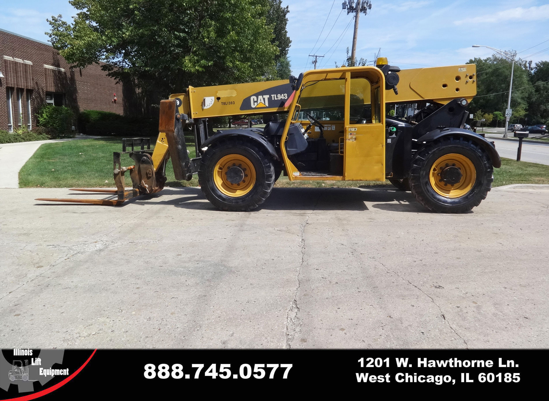 2008 Caterpillar TL943 Telehandler on sale in Alabama