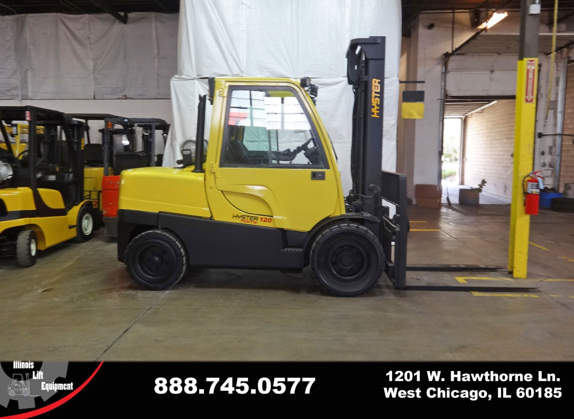 2011 Hyster H120FT Forklift on Sale in Alabama