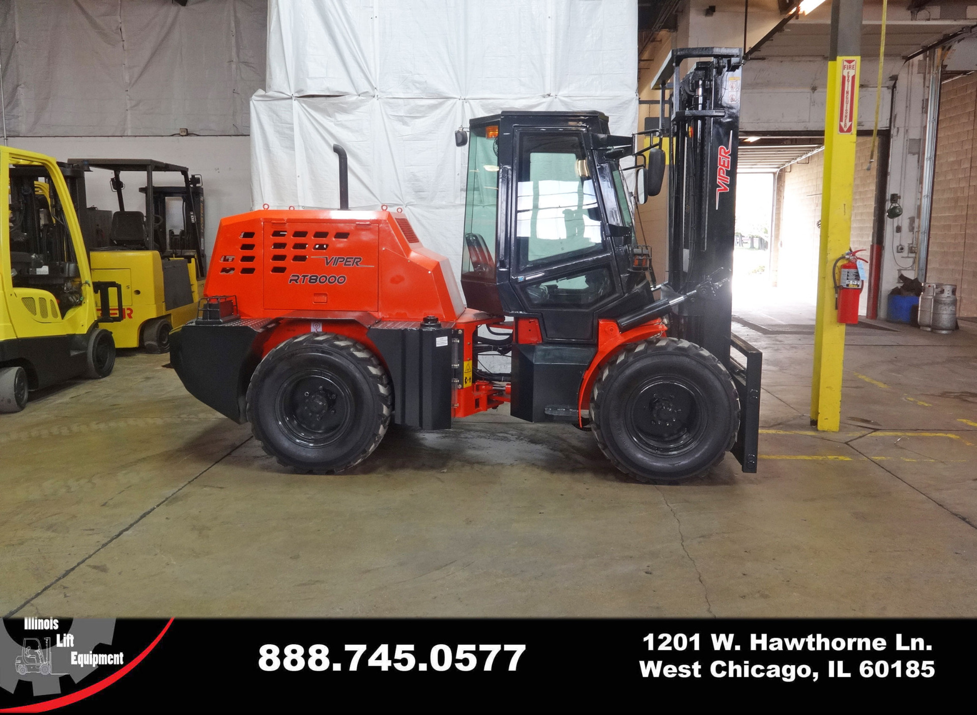 2015 Viper RT8000 Rough Terrain Forklift on Sale in Alabama