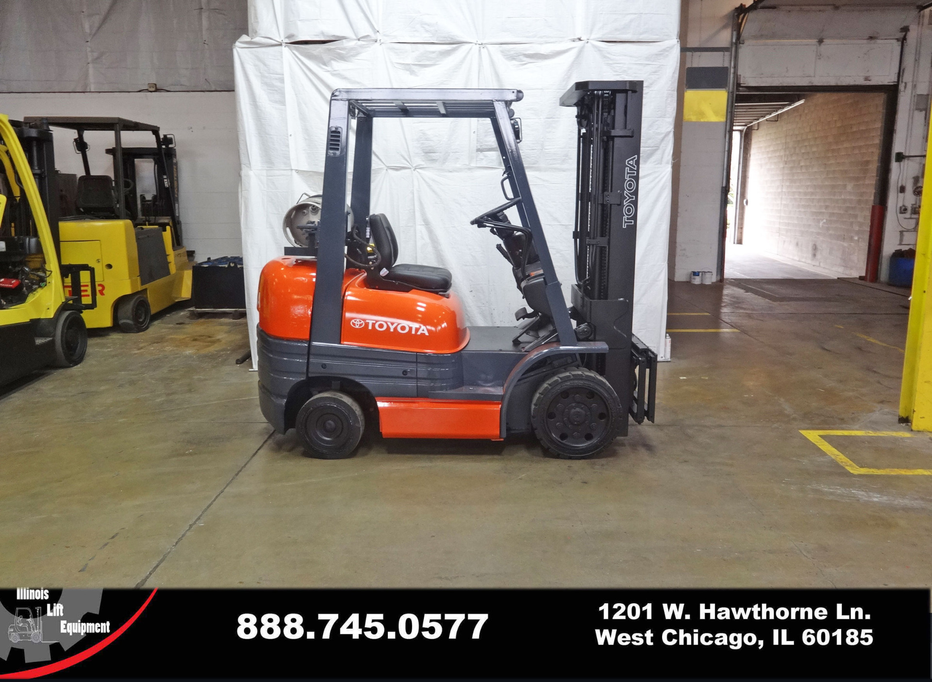 1998 Toyota 6FGCU25 Forklift on Sale in Alabama