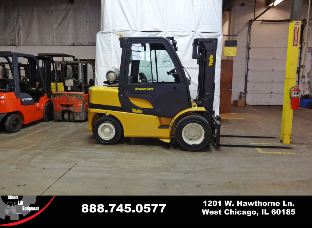  2006 Yale GLP080VX Forklift on Sale in Alabama