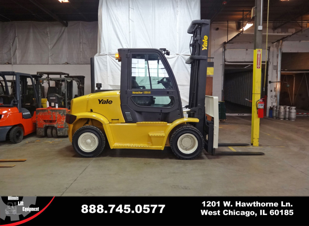 2008 Yale GDP135VX Forklift on Sale in Alabama