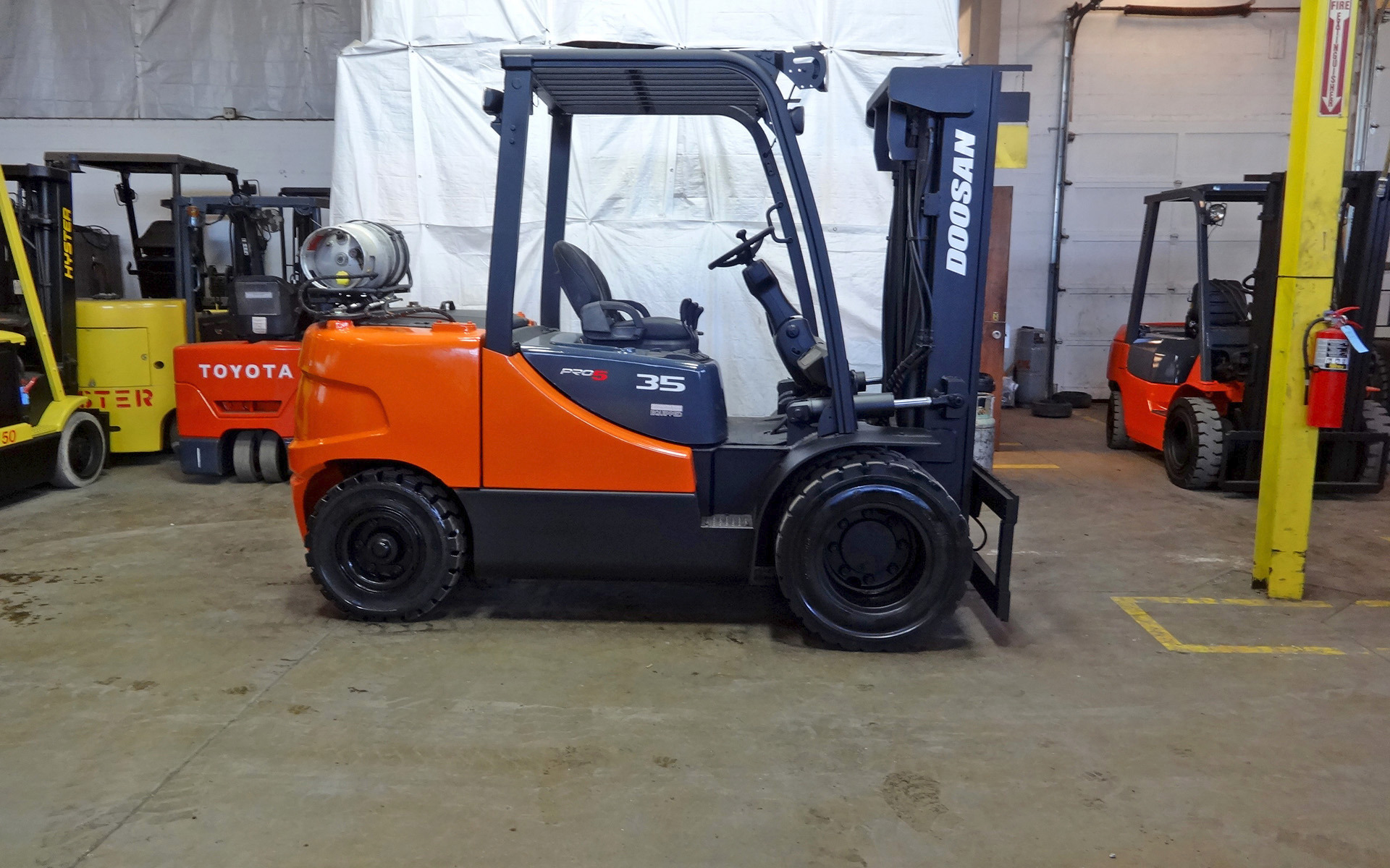 2008 Doosan G35-5 Forklift on Sale in Alabama