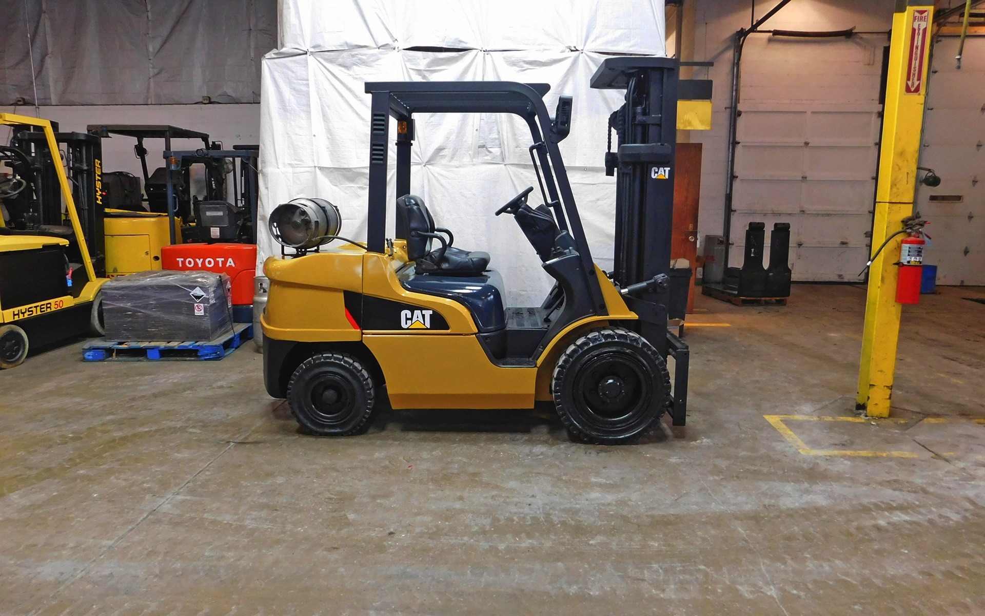 2008 Caterpillar P7000 Forklift on Sale in Alabama