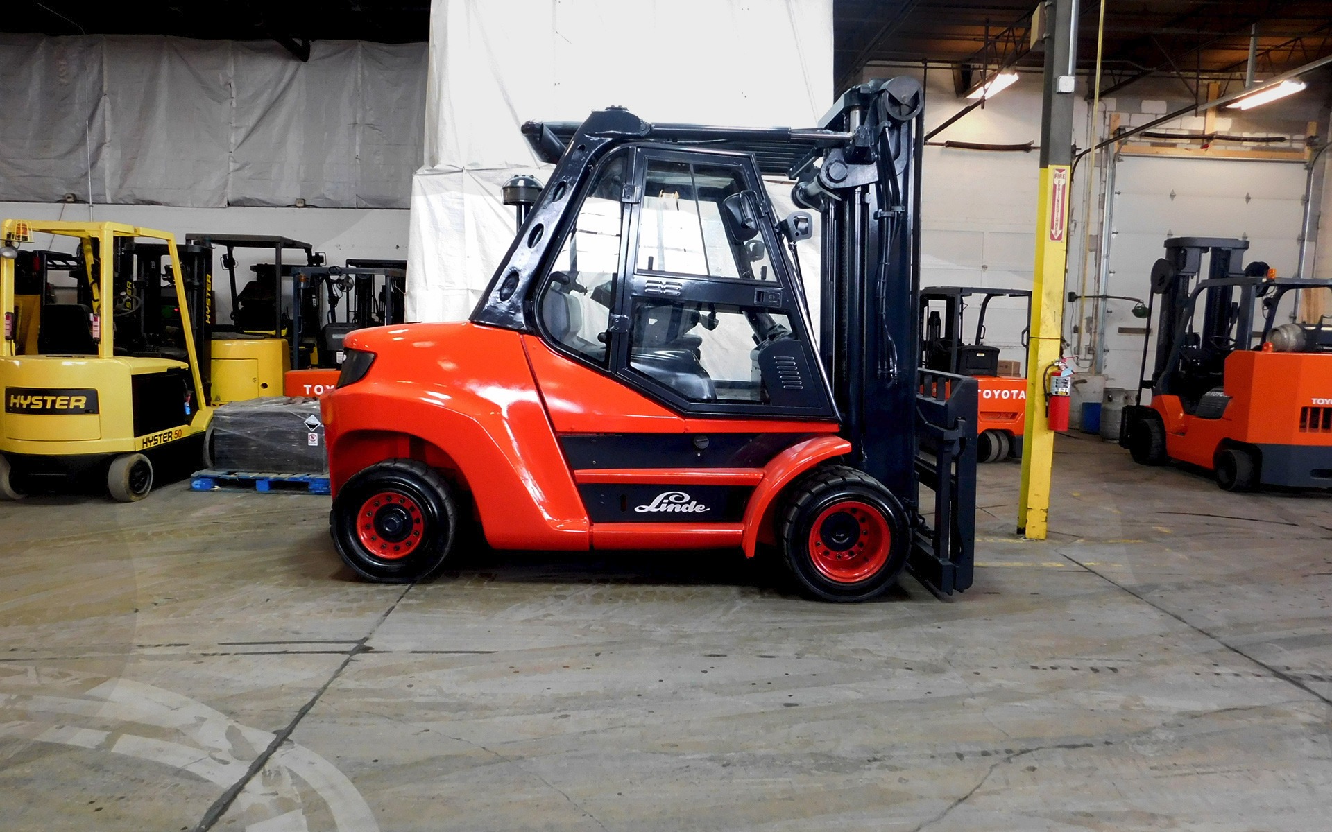 2010 Linde H80D Forklift on Sale in Alabama