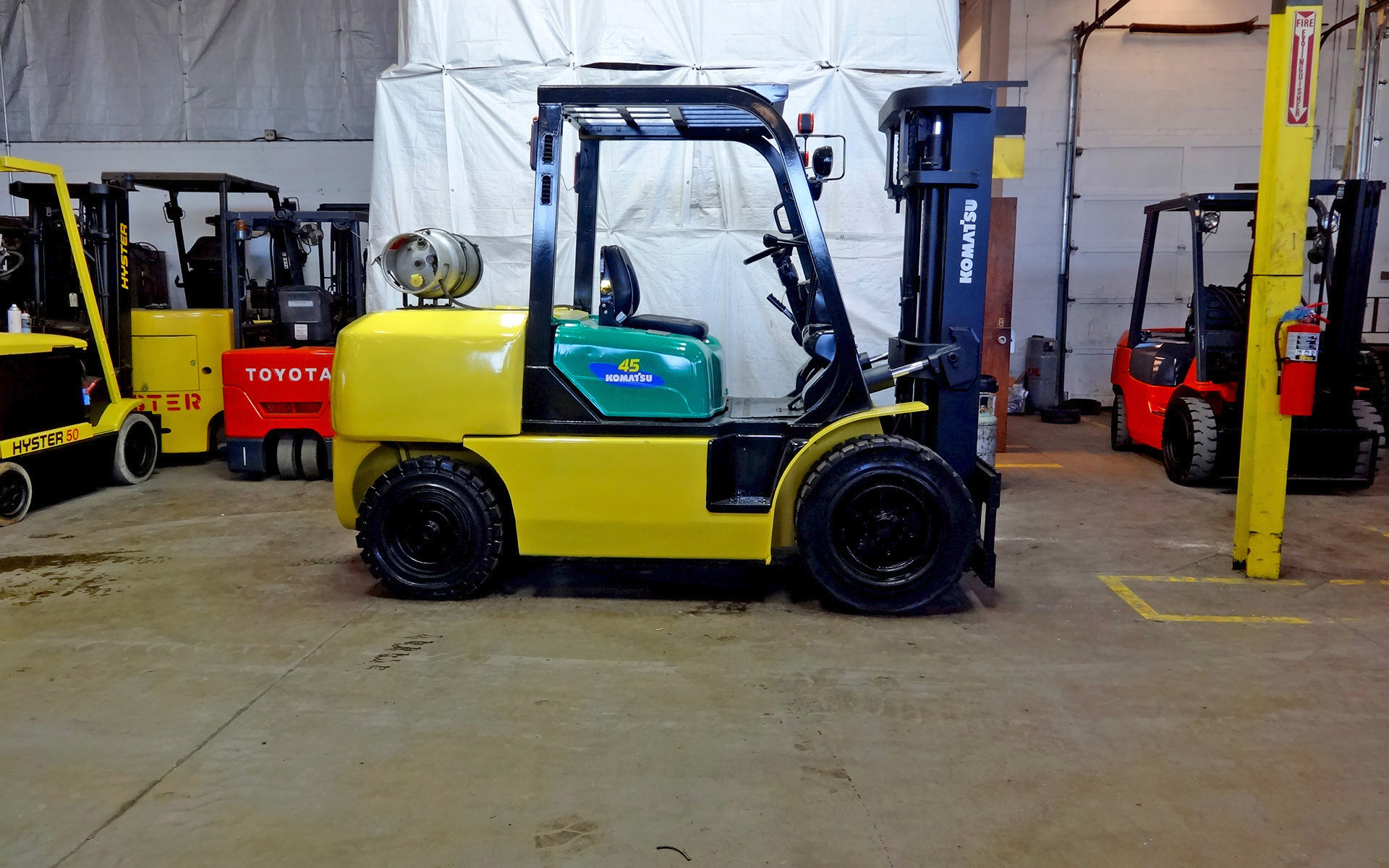 2005 Komatsu FG45T-8 Forklift on Sale in Alabama