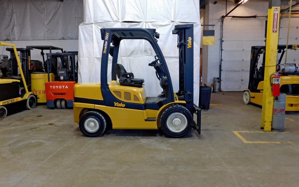  2007 Yale GDP070VX Forklift on Sale in Alabama