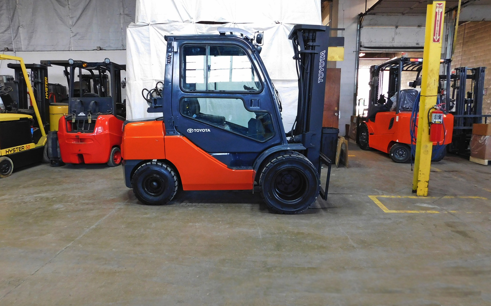 2008 Toyota 8FGU30 Forklift on Sale in Alabama