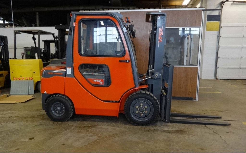  2016 Viper FD35 Full Cab Forklift on Sale in Alabama