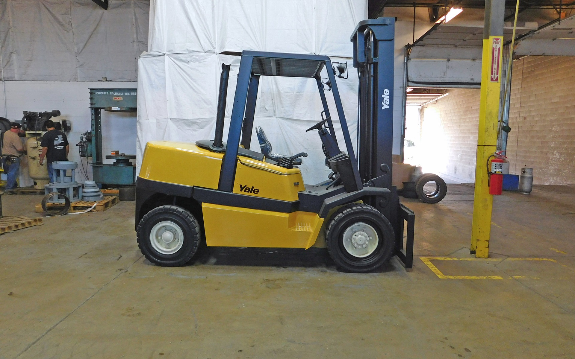 2005 Yale GDP100 Forklift on Sale in Alabama