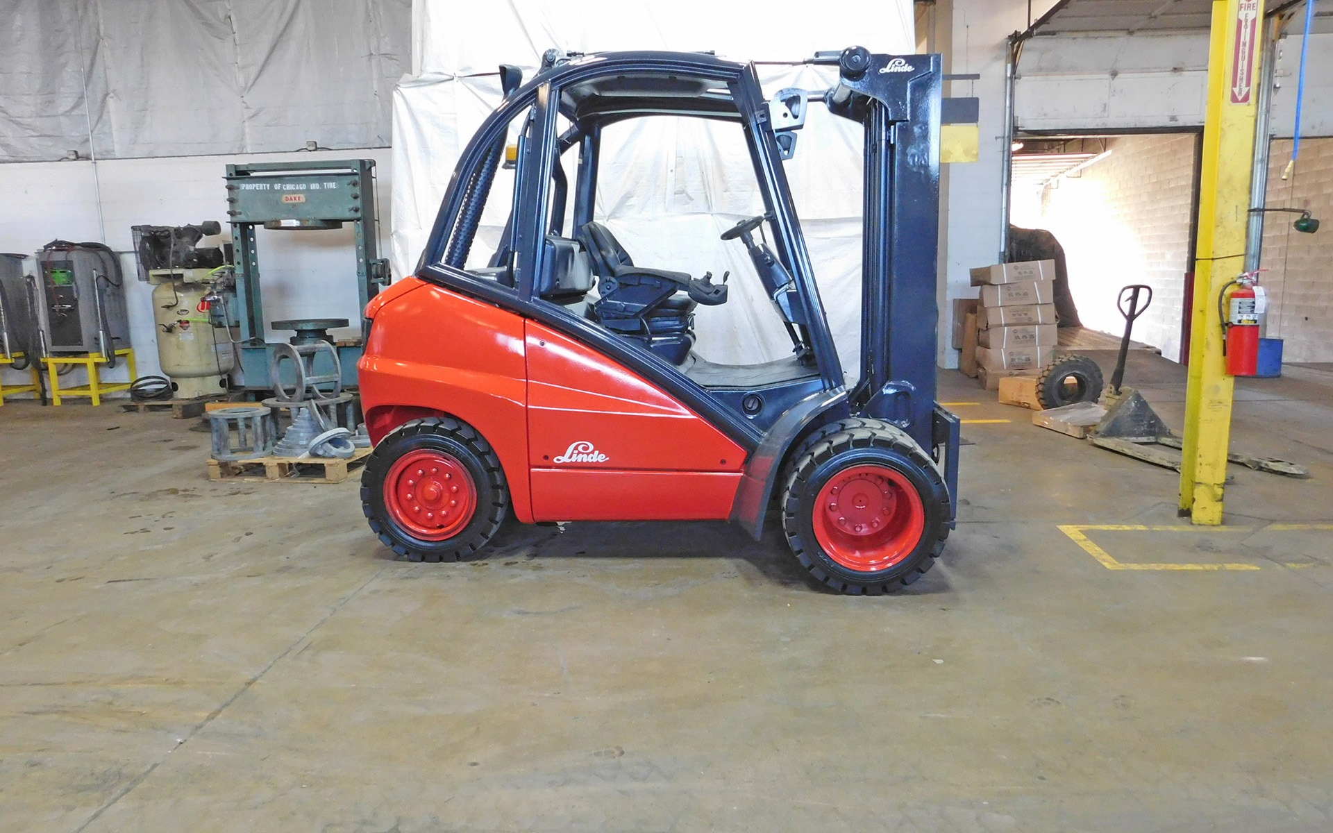 2005 Linde H40D Forklift On Sale in Alabama