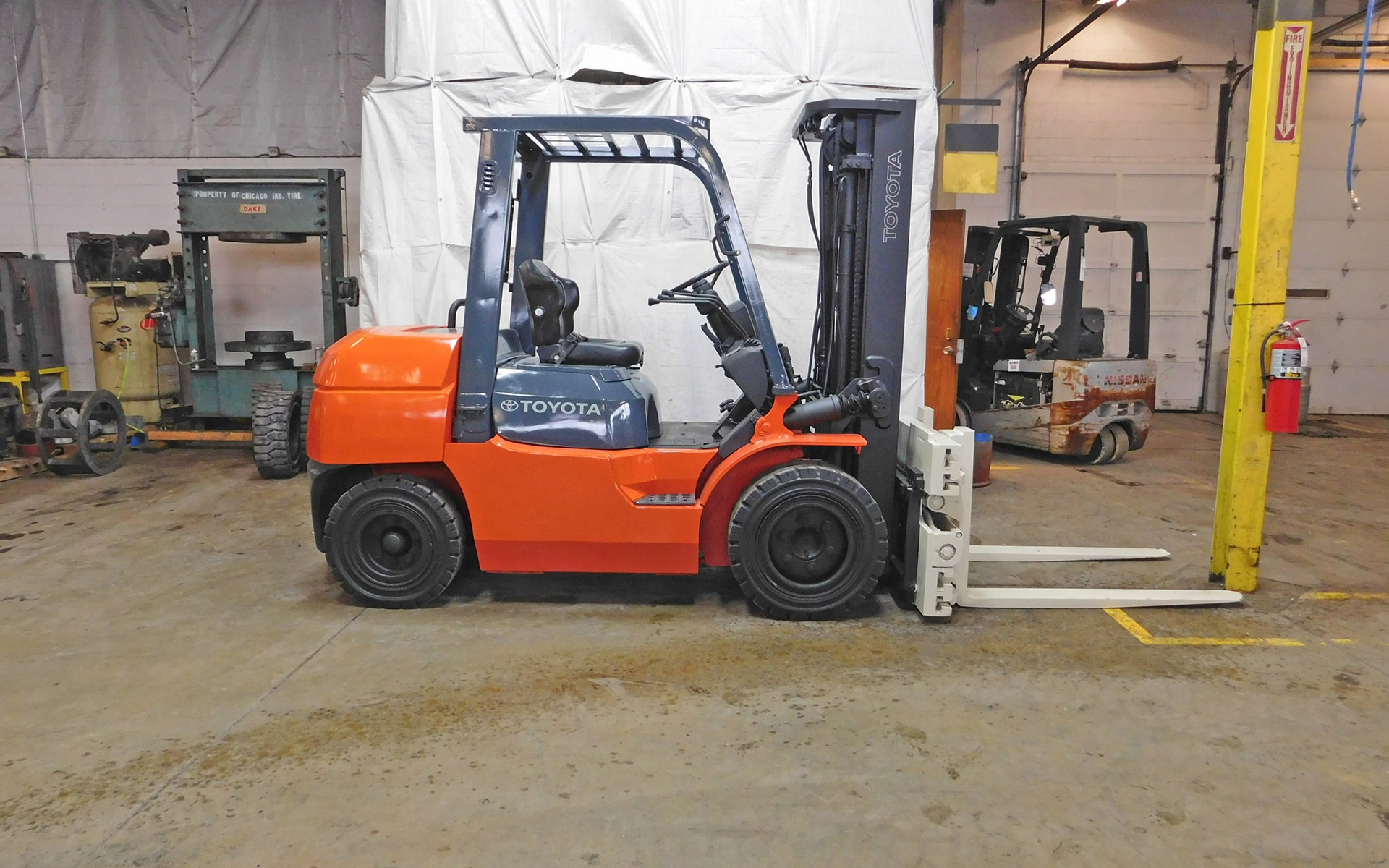 2012 Toyota 7FDU35 Forklift On Sale in Alabama